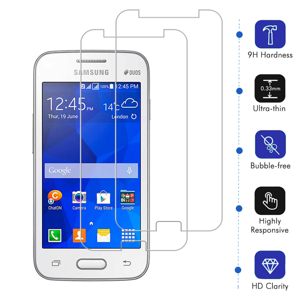 2.5D 9H Tempered Glass For Samsung V Plus