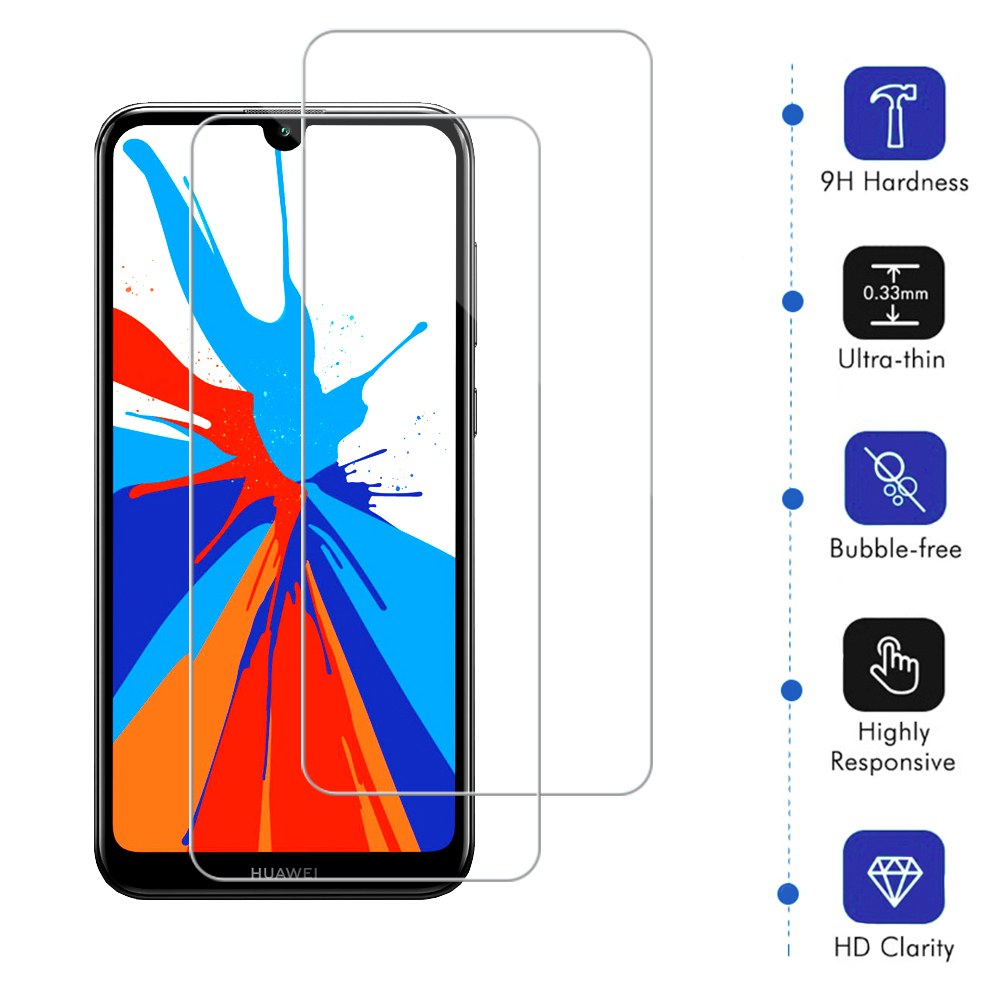 2.5D Glass For Huawei Y7 Prime 2019