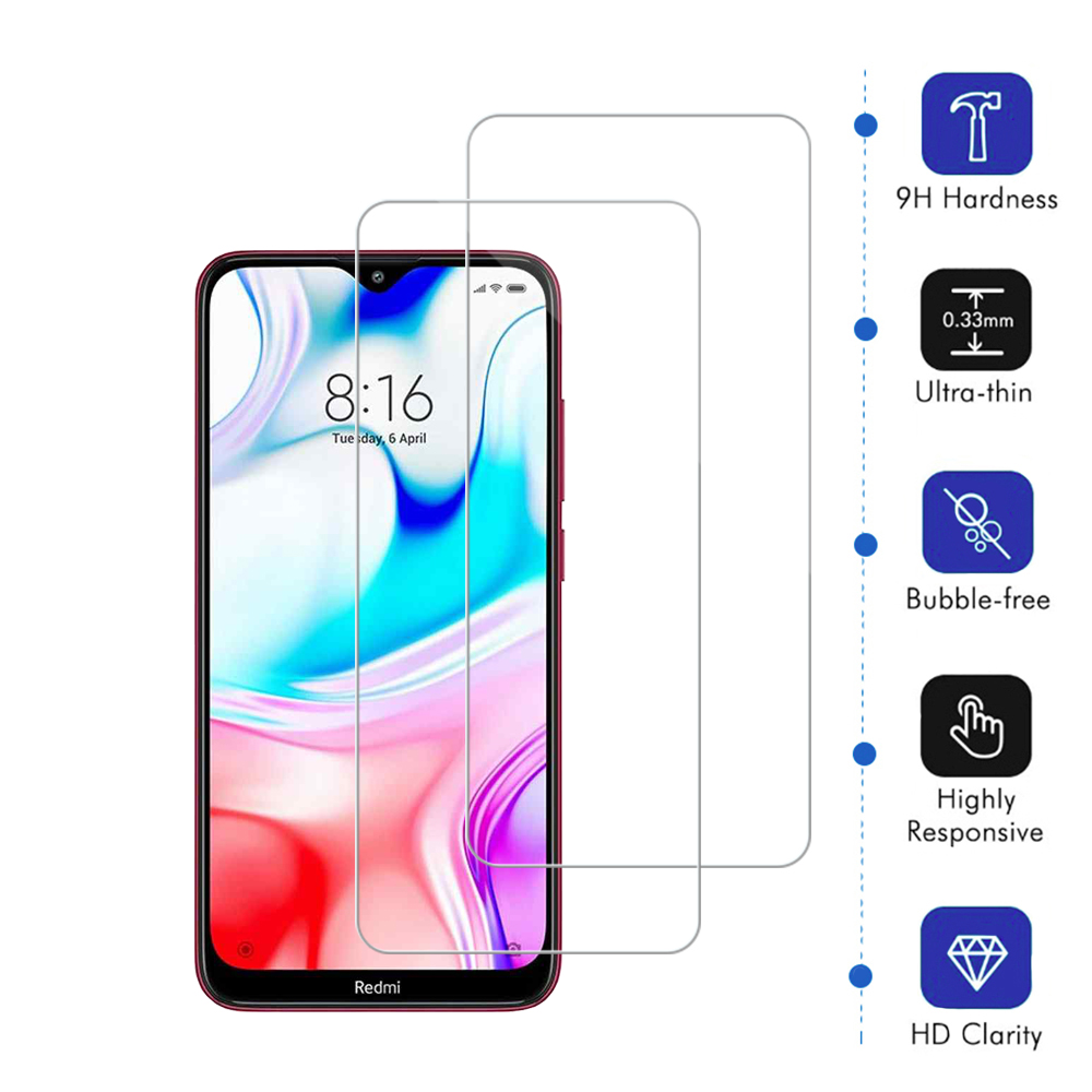 2.5D Tempered Glass For Xiaomi Redmi 8.