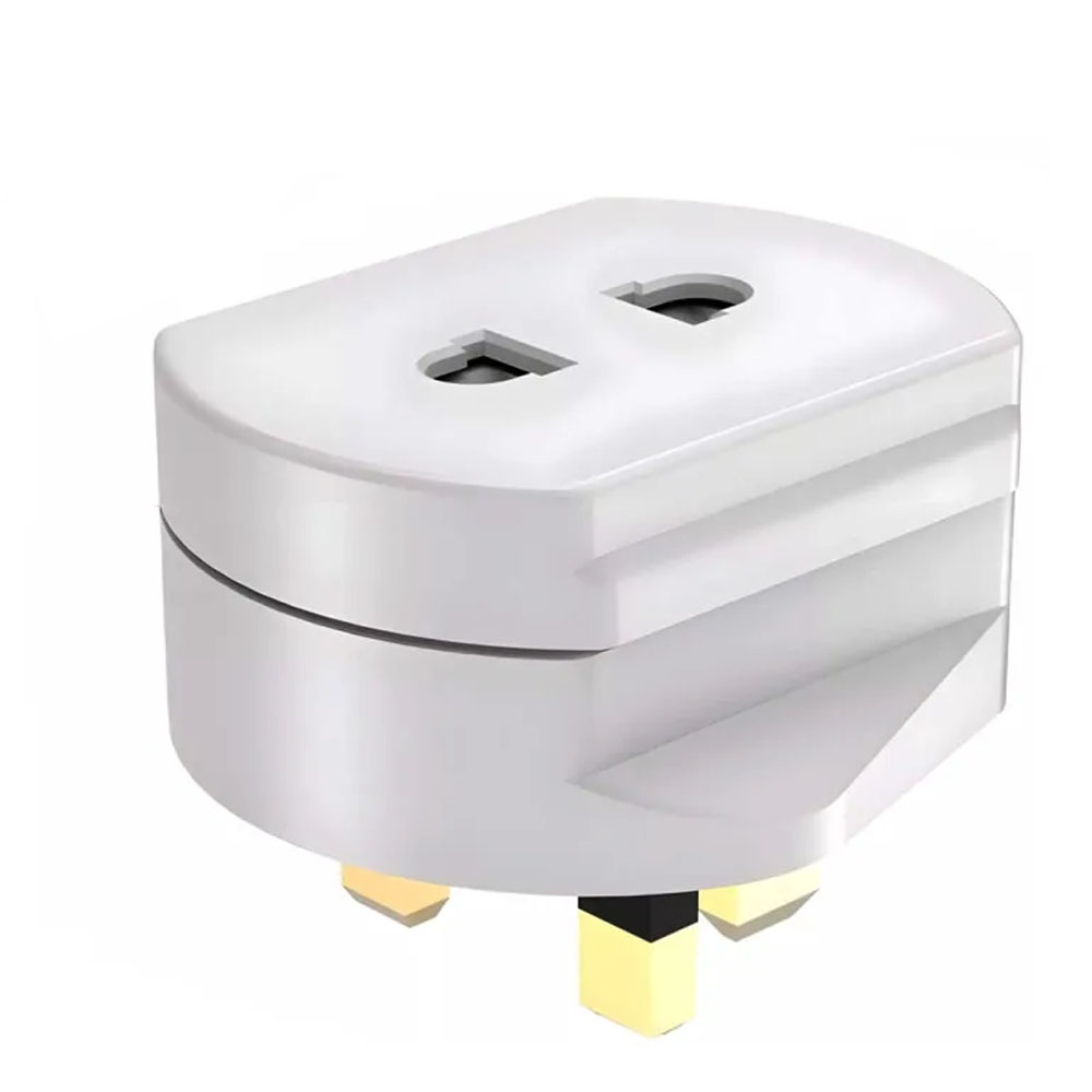 Shaver Adapter Plug UK: Safe & Compact for Shavers & Toothbrushes