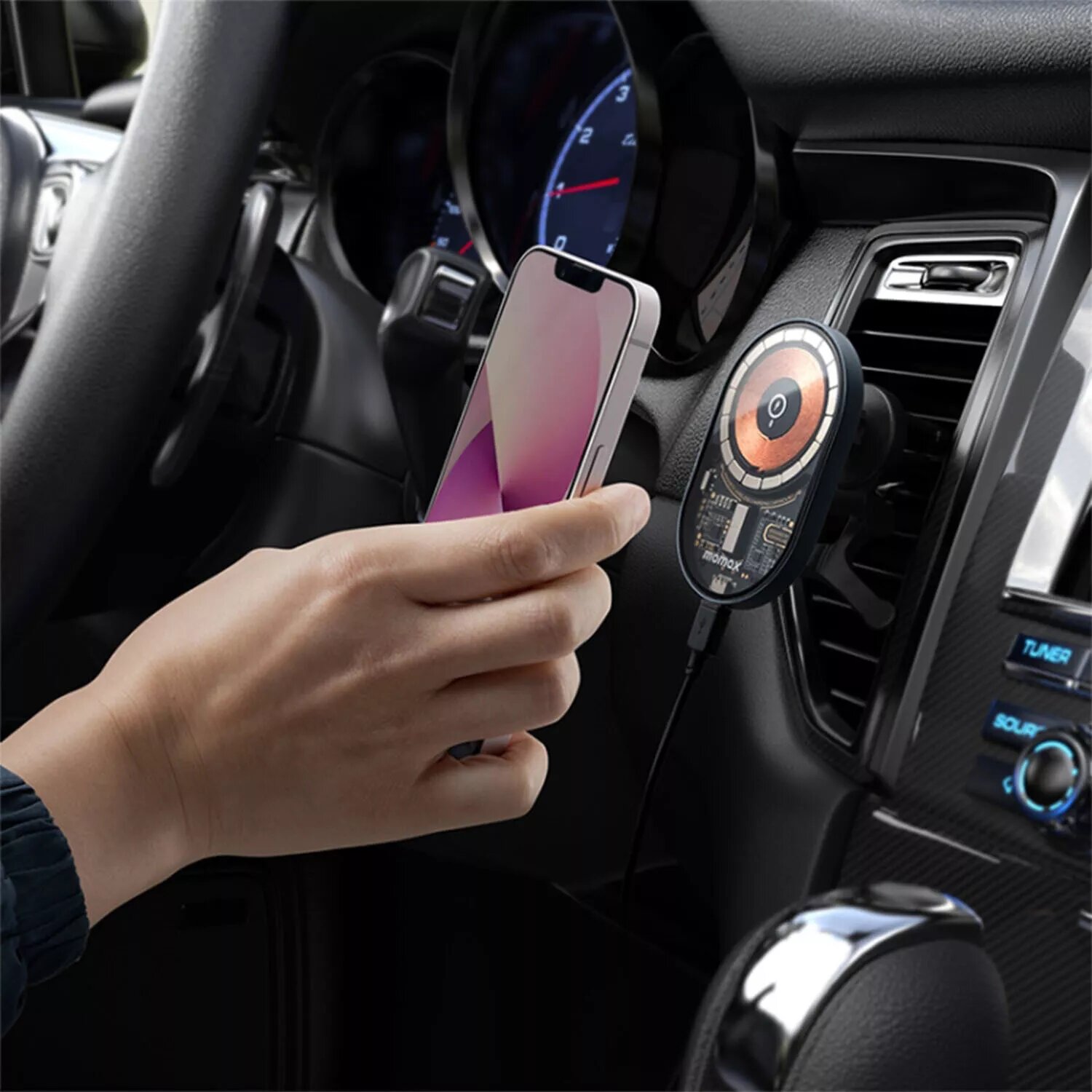 wireless car phone charger