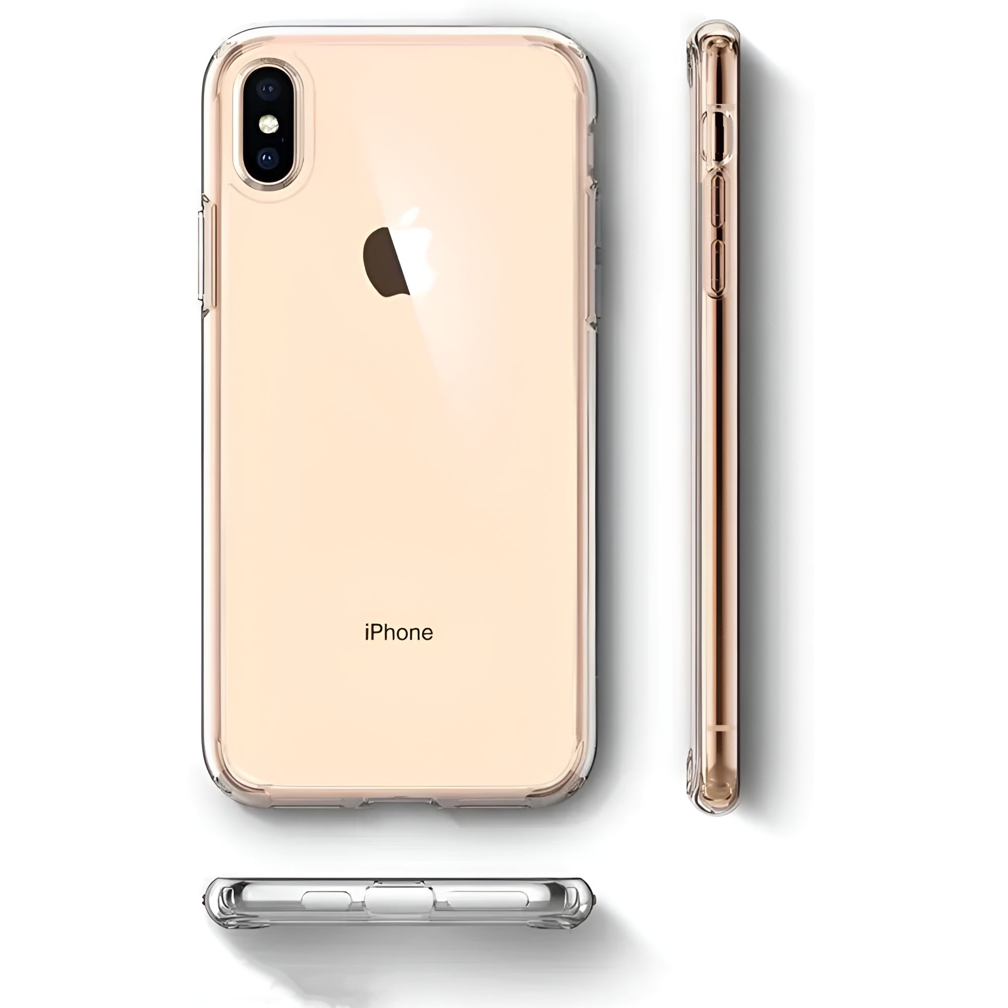 Full Body Protection TPU PC Case For iPhone XS Max