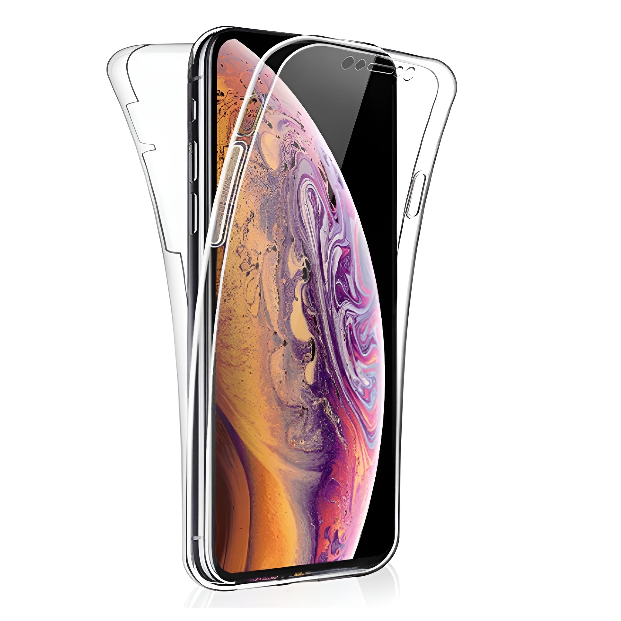 Durable TPU Slim Soft PC Case For iPhone XS Max