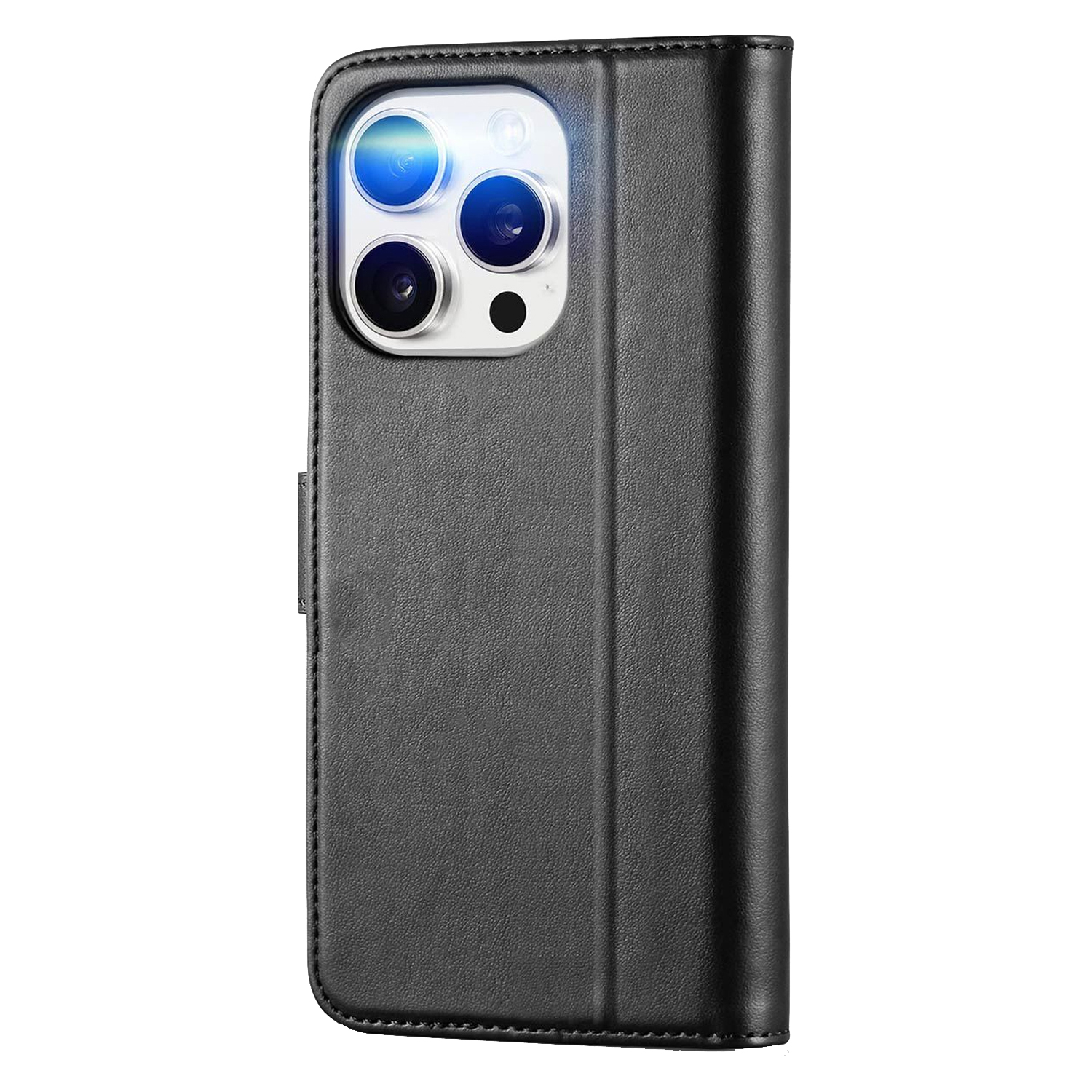 Leather Black Case For iPhone 16 Pro Max