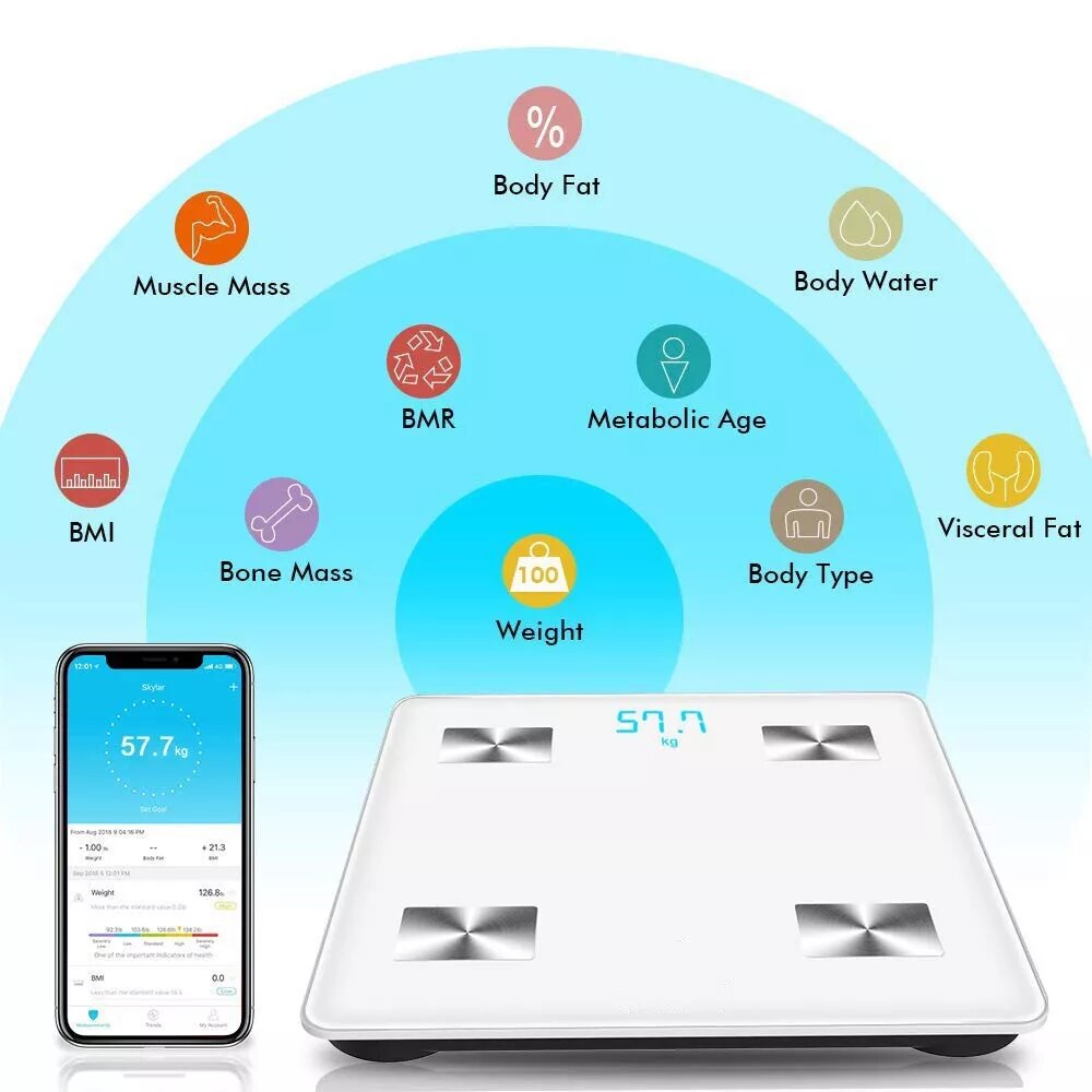 Digital Weight and BMI Analyzer