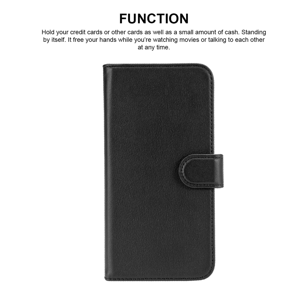 Black Wallet Case For iPhone 12 Mini