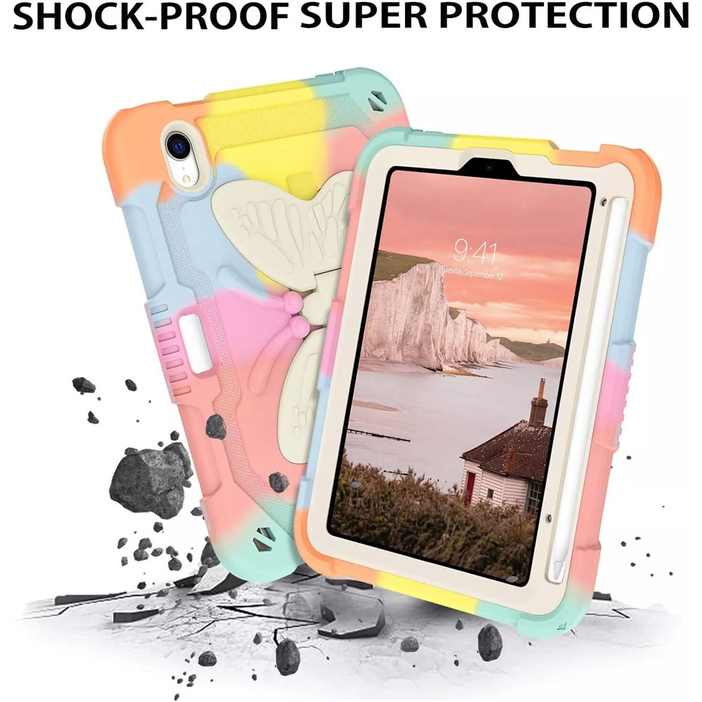 Shockproof iPad Air 5th Gen case In Stylish butterfly design