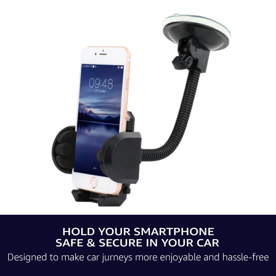 Car phone mount for iPhone and Samsung