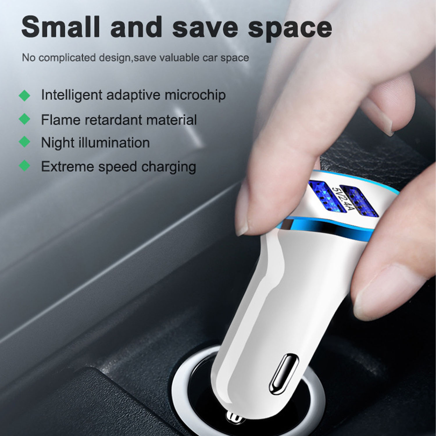 Compact Car Charger