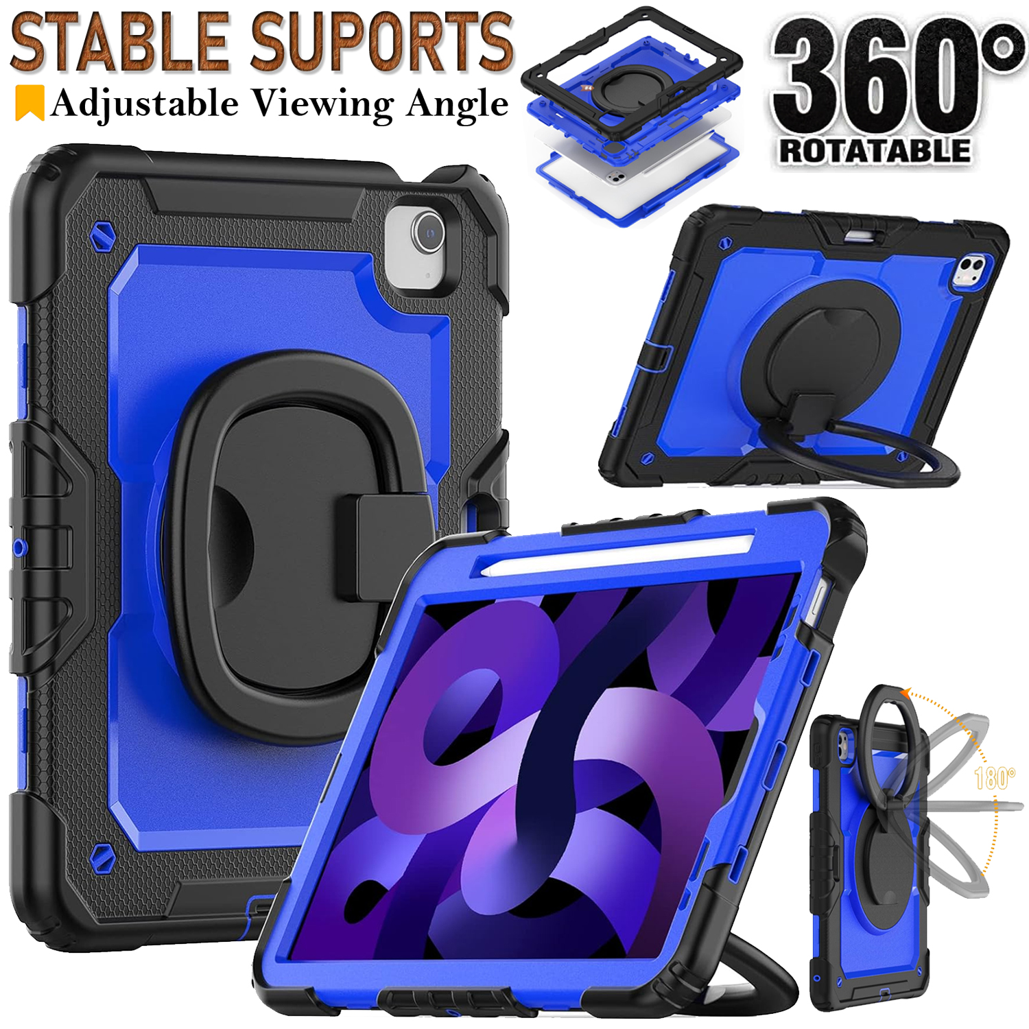 Rugged Kids iPad Air 5th Gen Cover