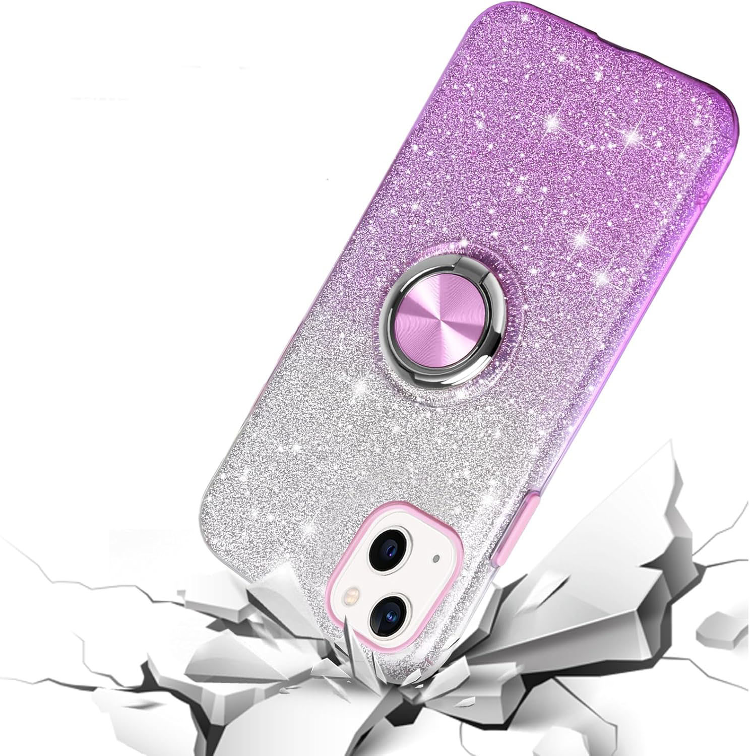 Shockproof Glitter Case For iPhone 16