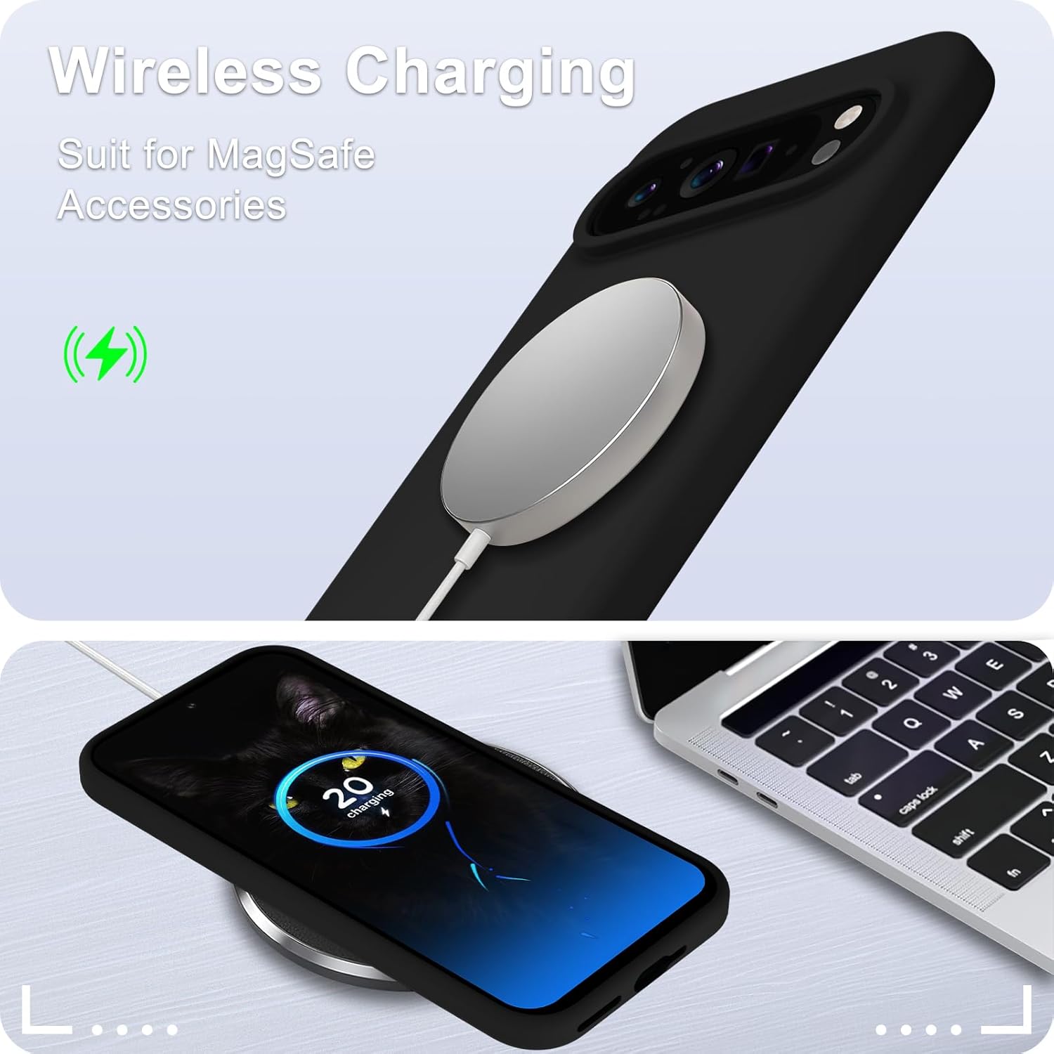 wireless charging case for Google Pixel 9 Pro