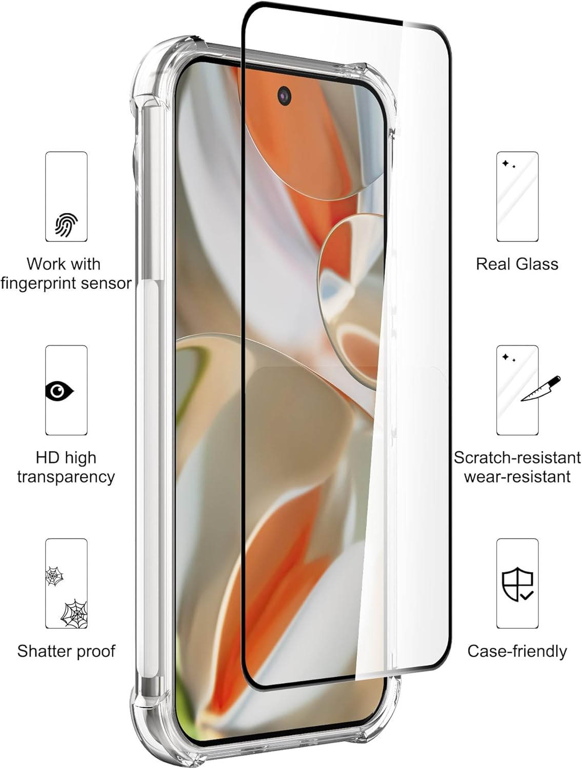 Pixel 9 Pro XL screen protector