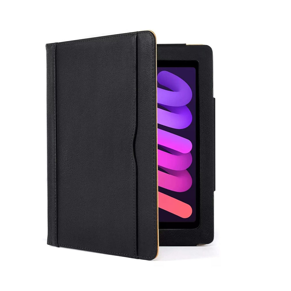 Magnetic closure iPad Mini 7 leather case