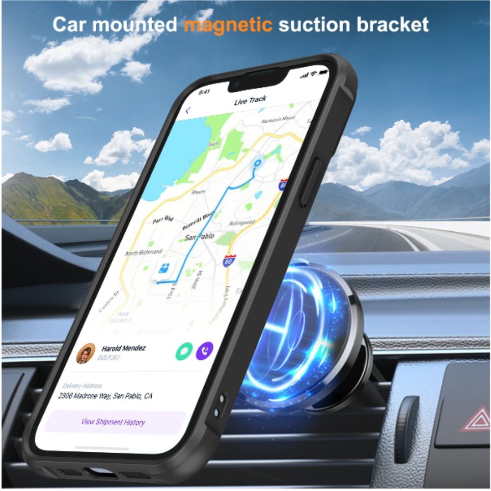 iphone 15 plus ring case car charging