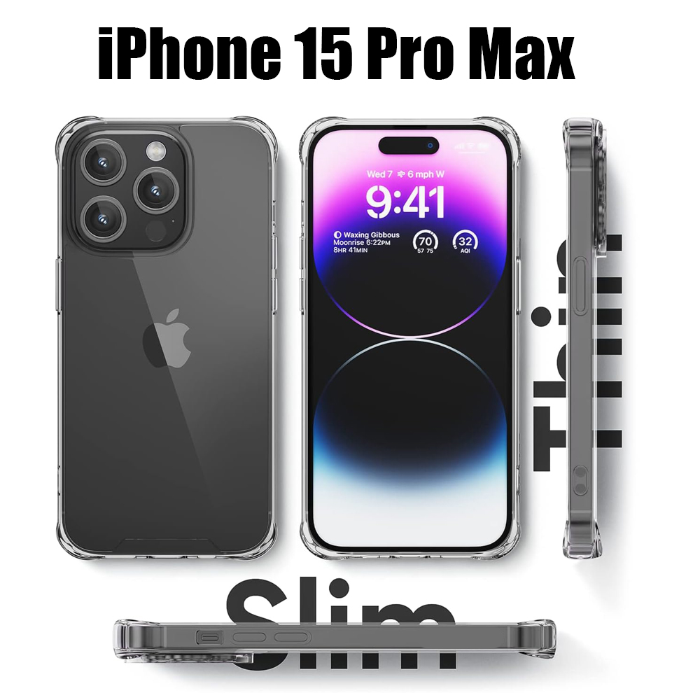 iPhone 15 Pro Max Clear Case UK