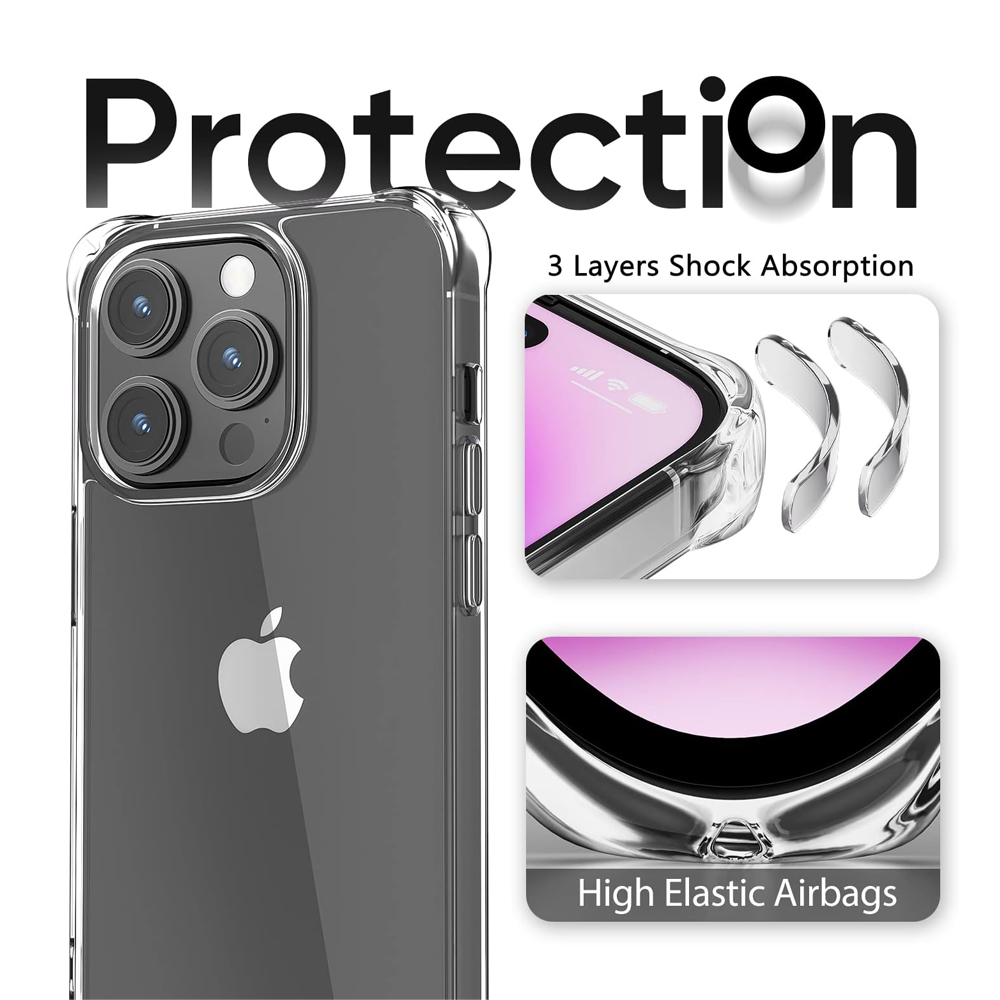 iPhone 15 Pro Max Clear Case.