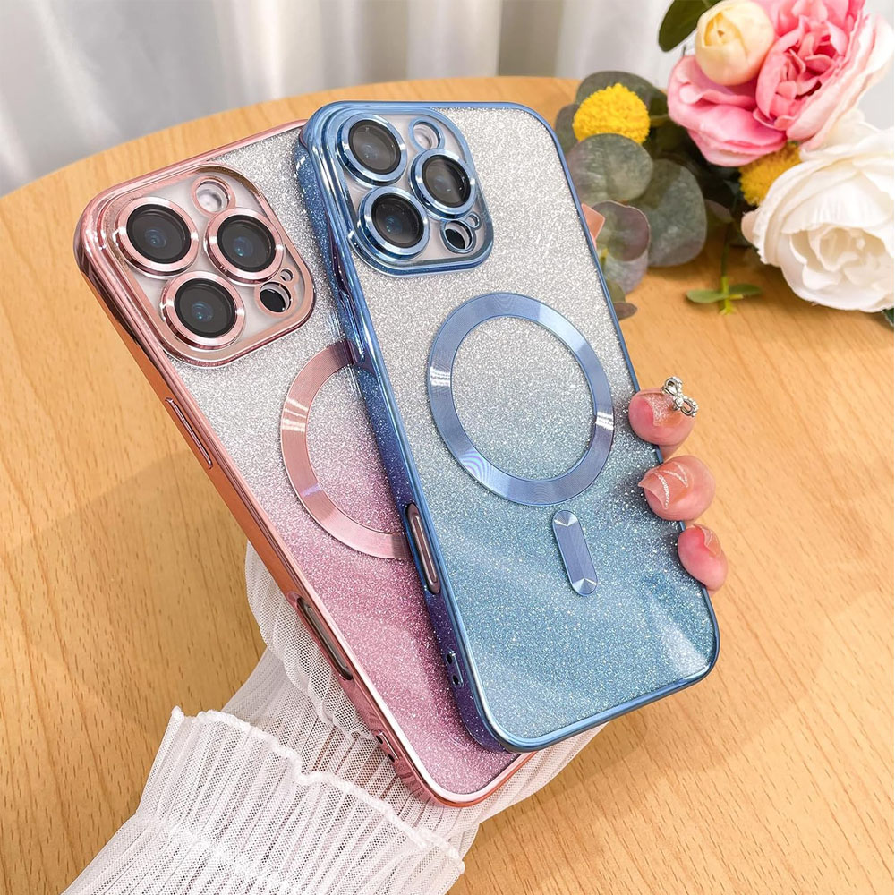 anti-scratch glitter phone case for iPhone 16 Pro Max