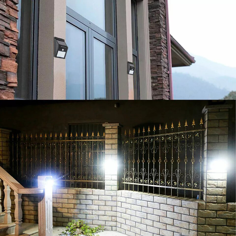 Solar Security Light with Motion Sensor