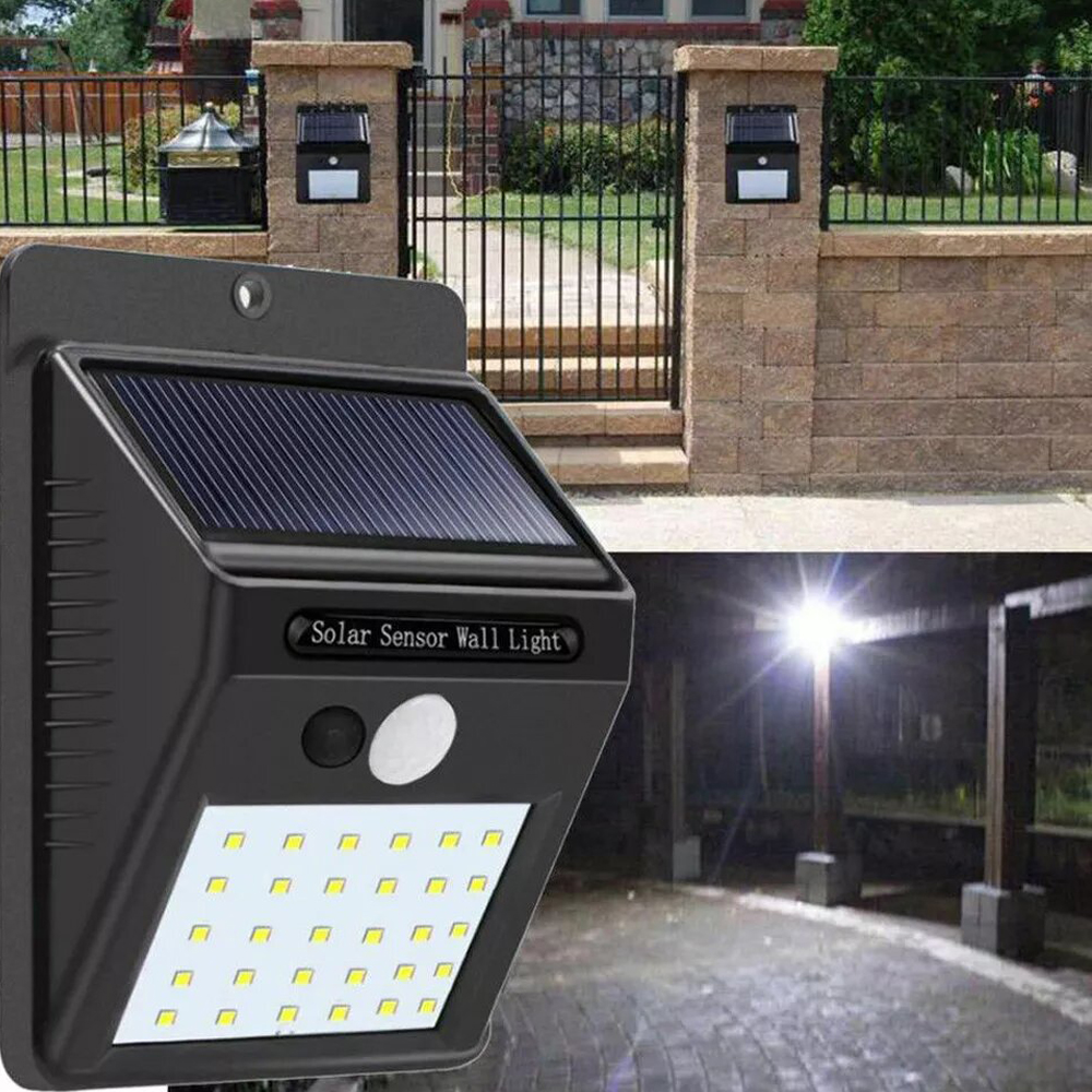 Solar Security Light with Motion Sensor