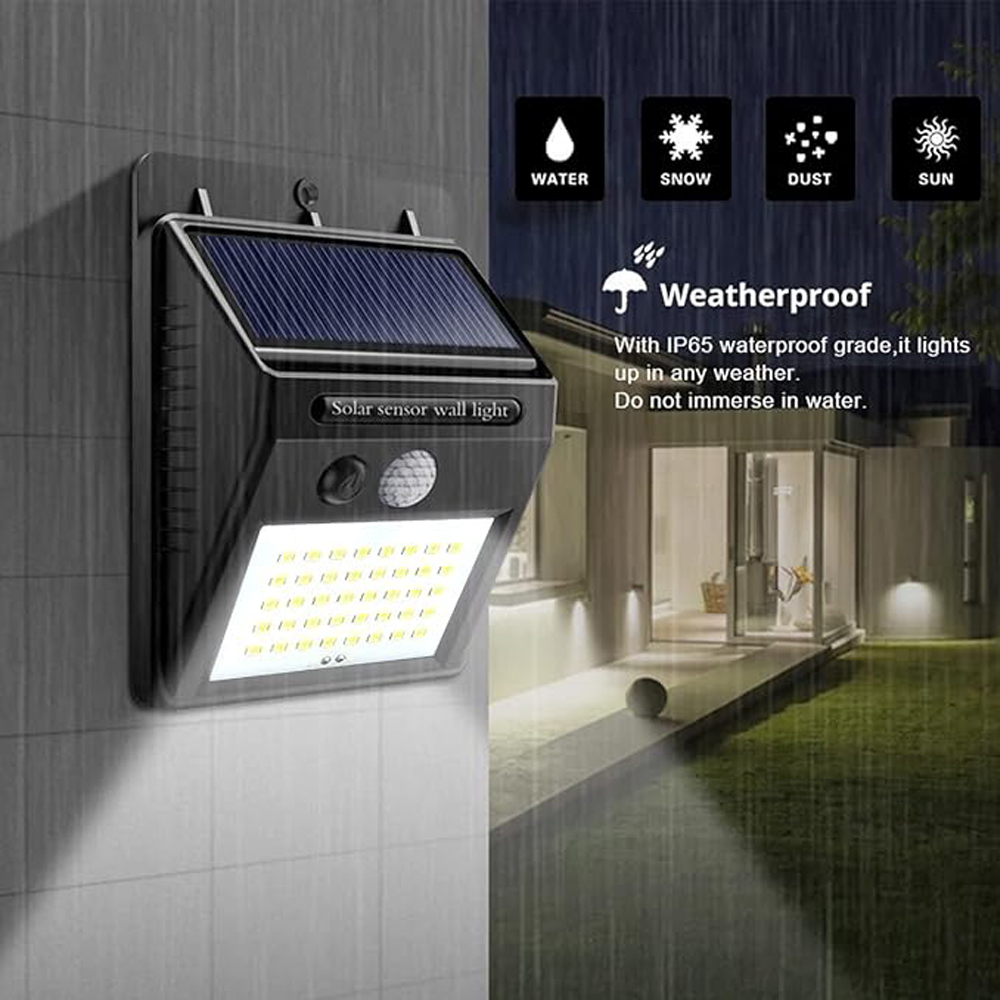 Solar Security Light with Motion Sensor