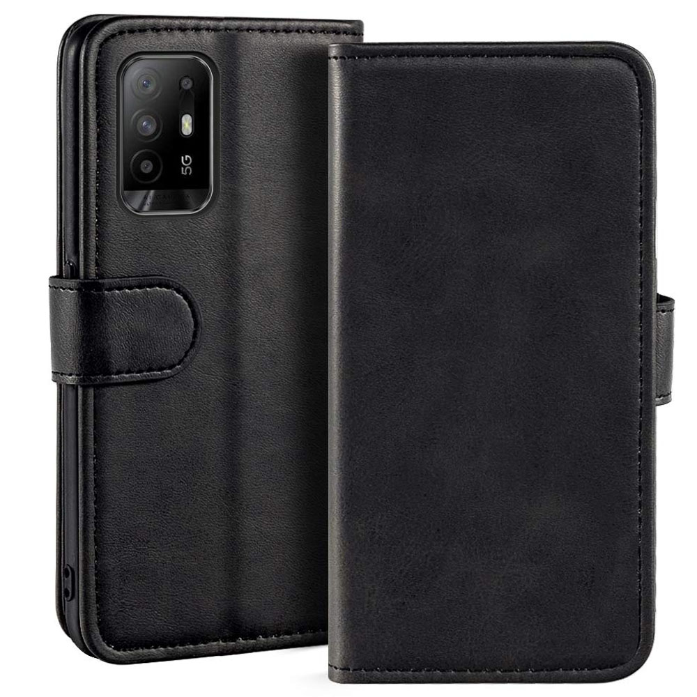 Oppo F19 Leather Wallet Case