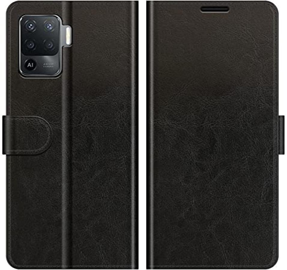 Leather Wallet Case For Oppo Reno5 Lite (2021)