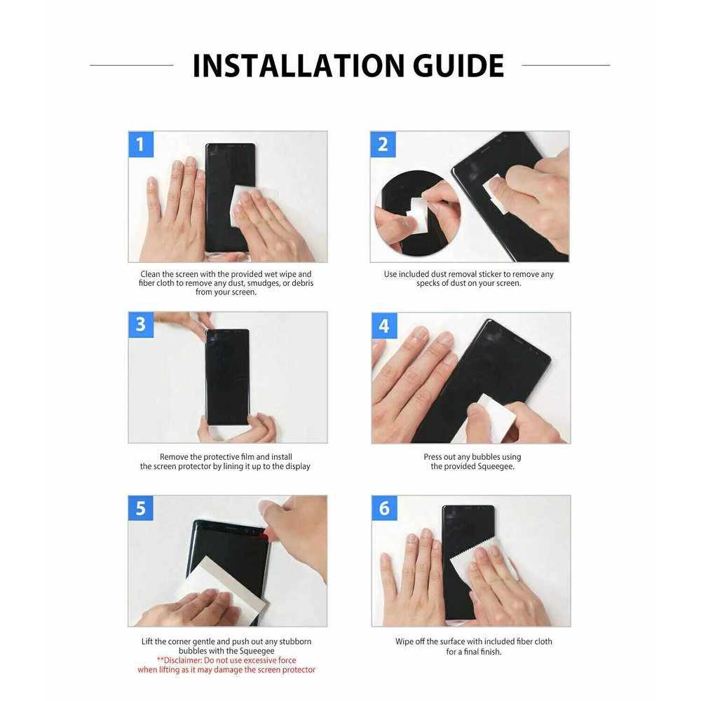 Installation Guide For Nokia Privacy screen protia X30