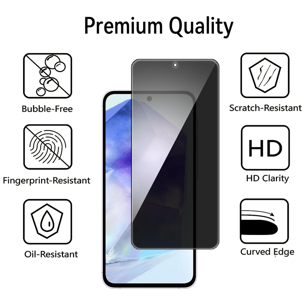 HD glass film for Samsung A55