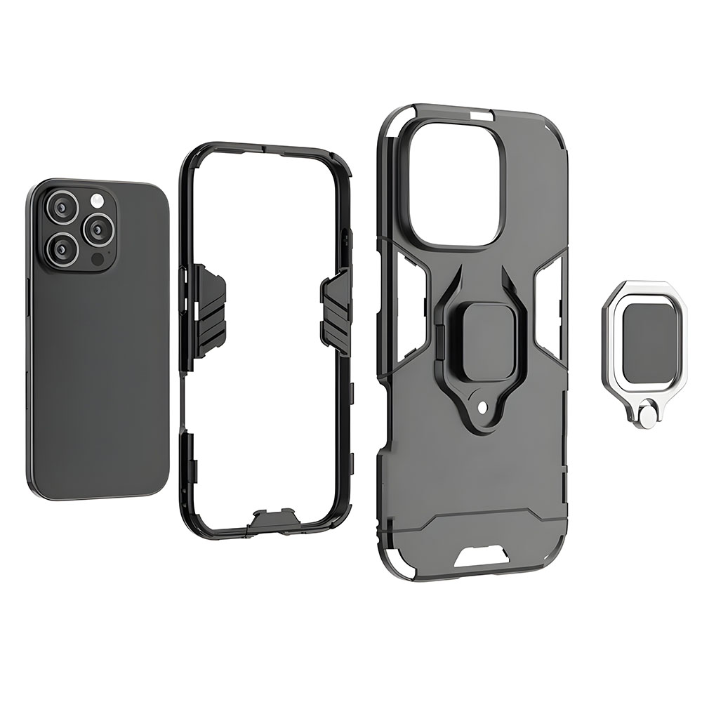 Durable Ring Case For iPhone 16 Pro Max