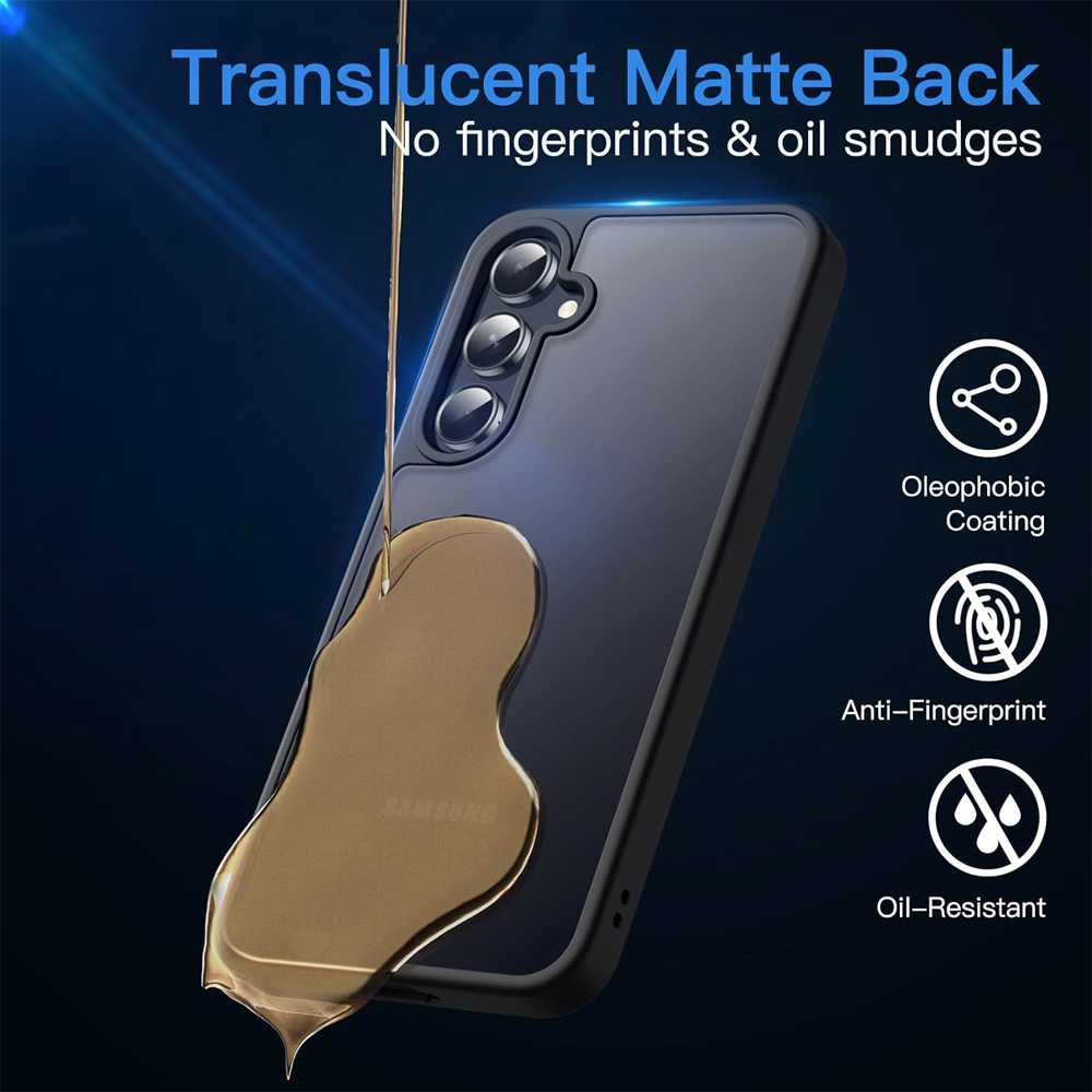 Anti-fingerprint phone case For Samsung Galaxy A55 5G