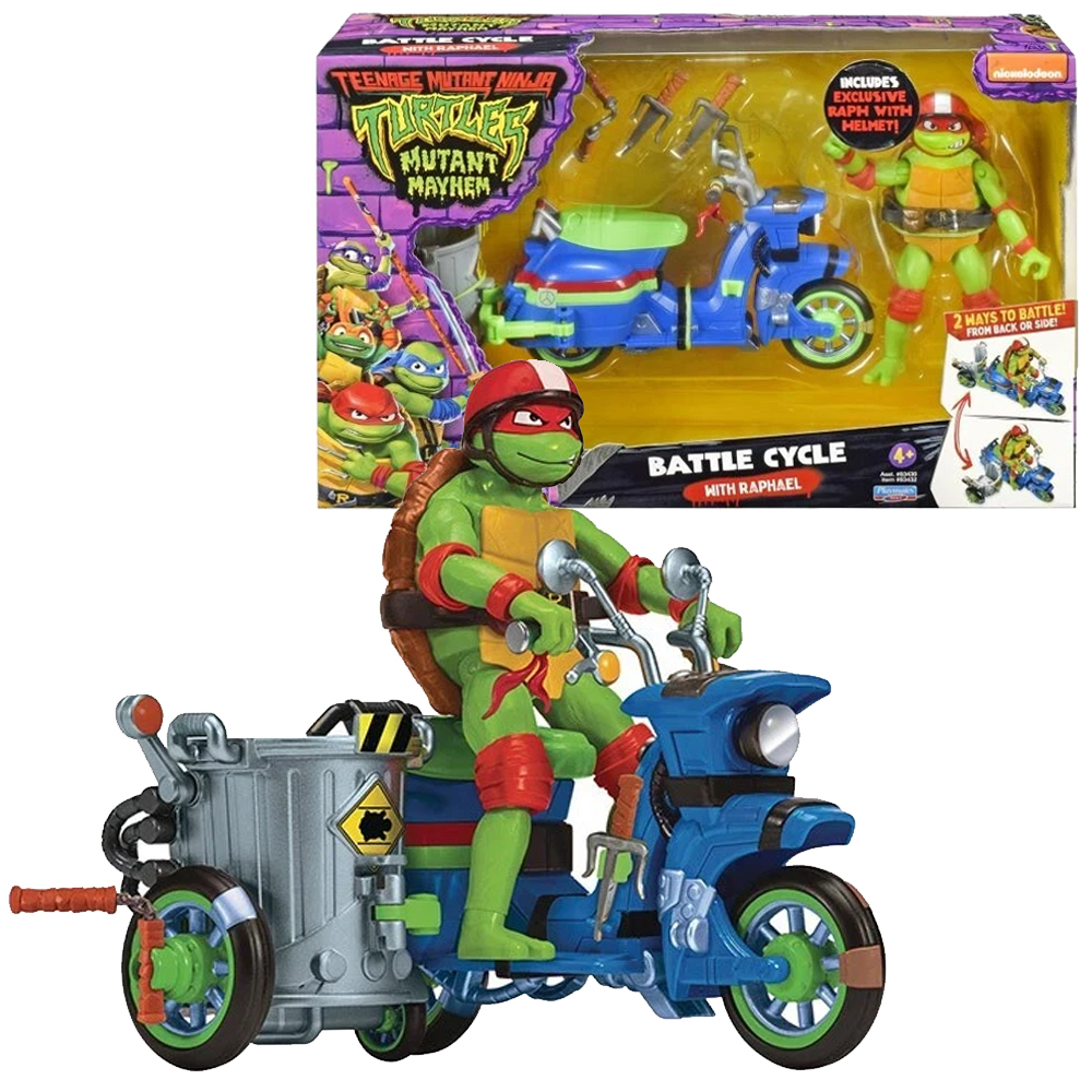 TMNT Raphael Battle Cycle Set – Mutant Mayhem 83432CO