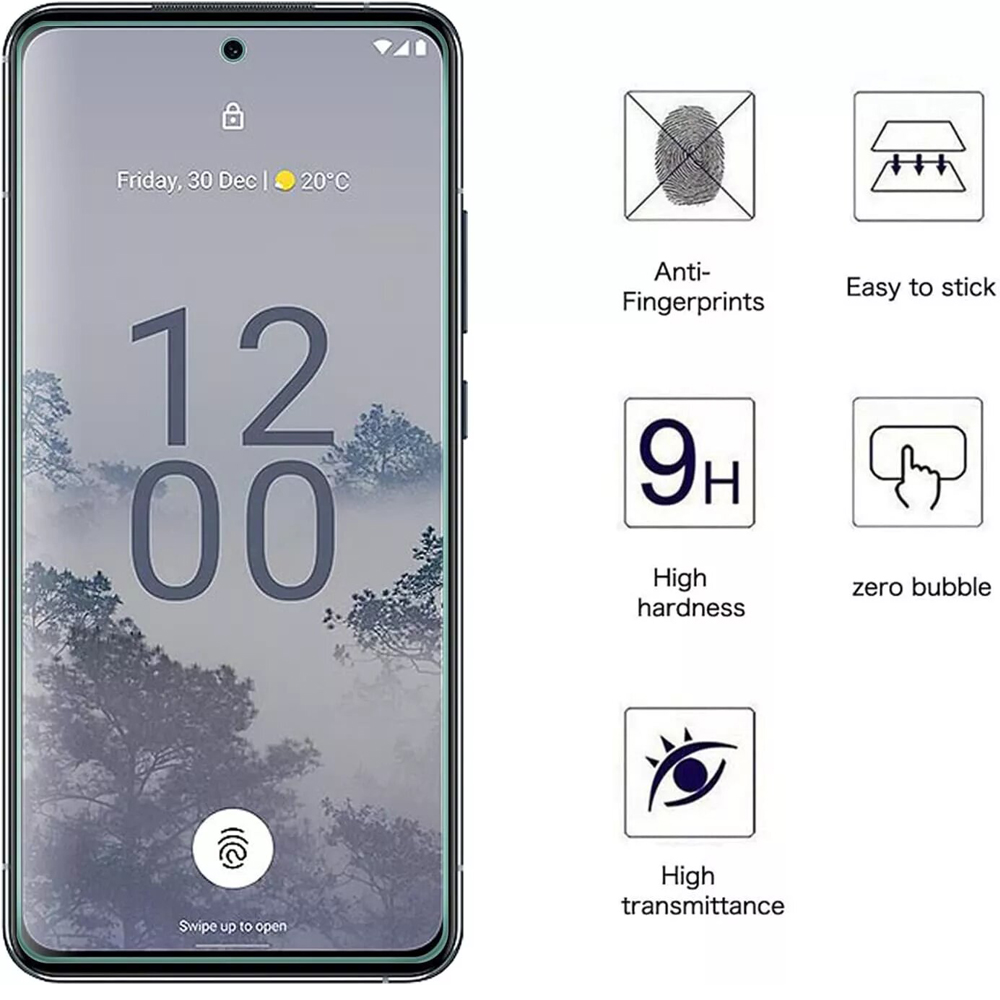 Shatterproof screen protector Nokia X30
