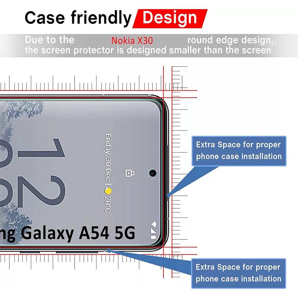 Nokia X30 display protector