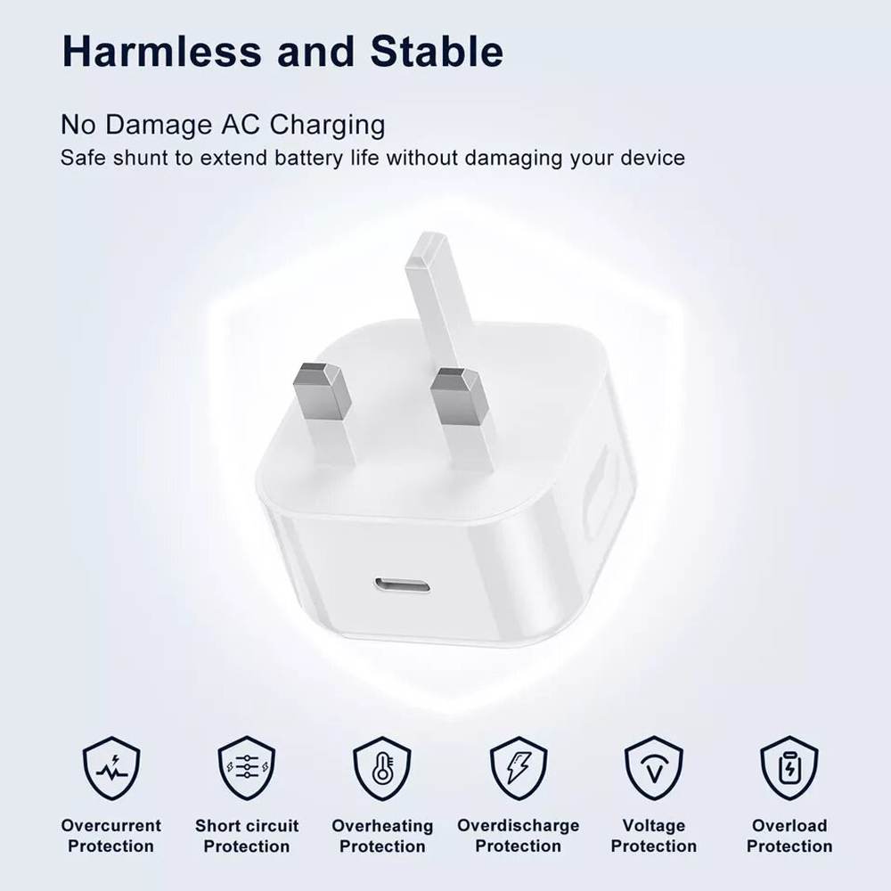 Fast Type C Wall Plug Charger Adapter