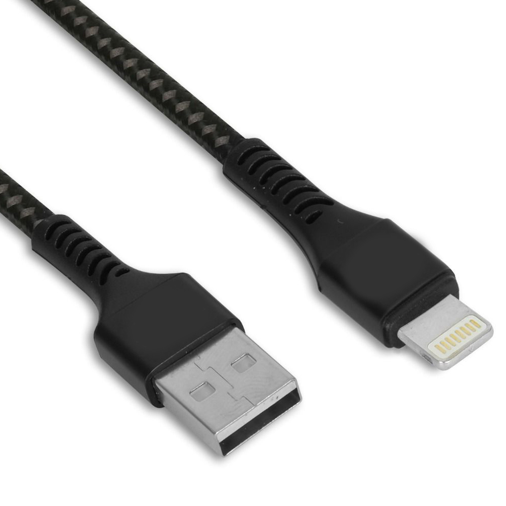 USB To iPhone cable Black.