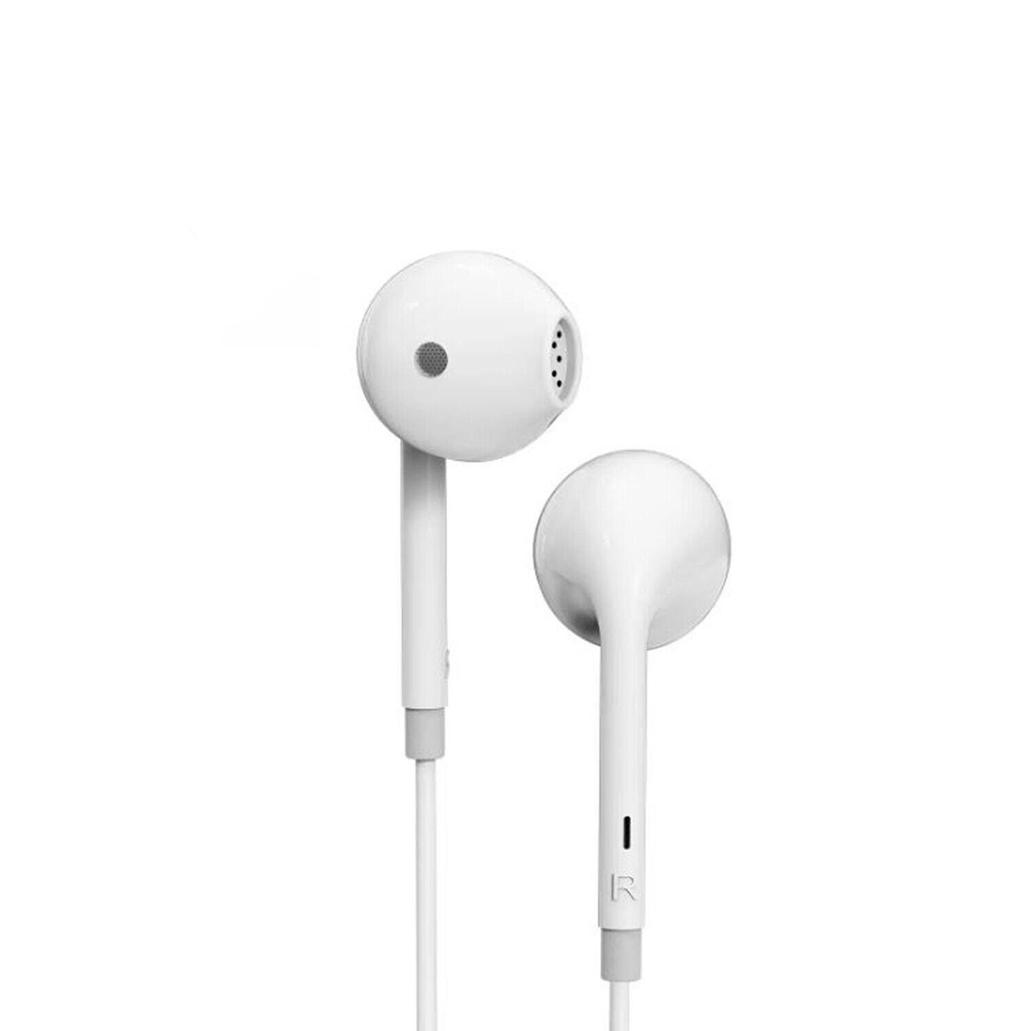 wired earphone white