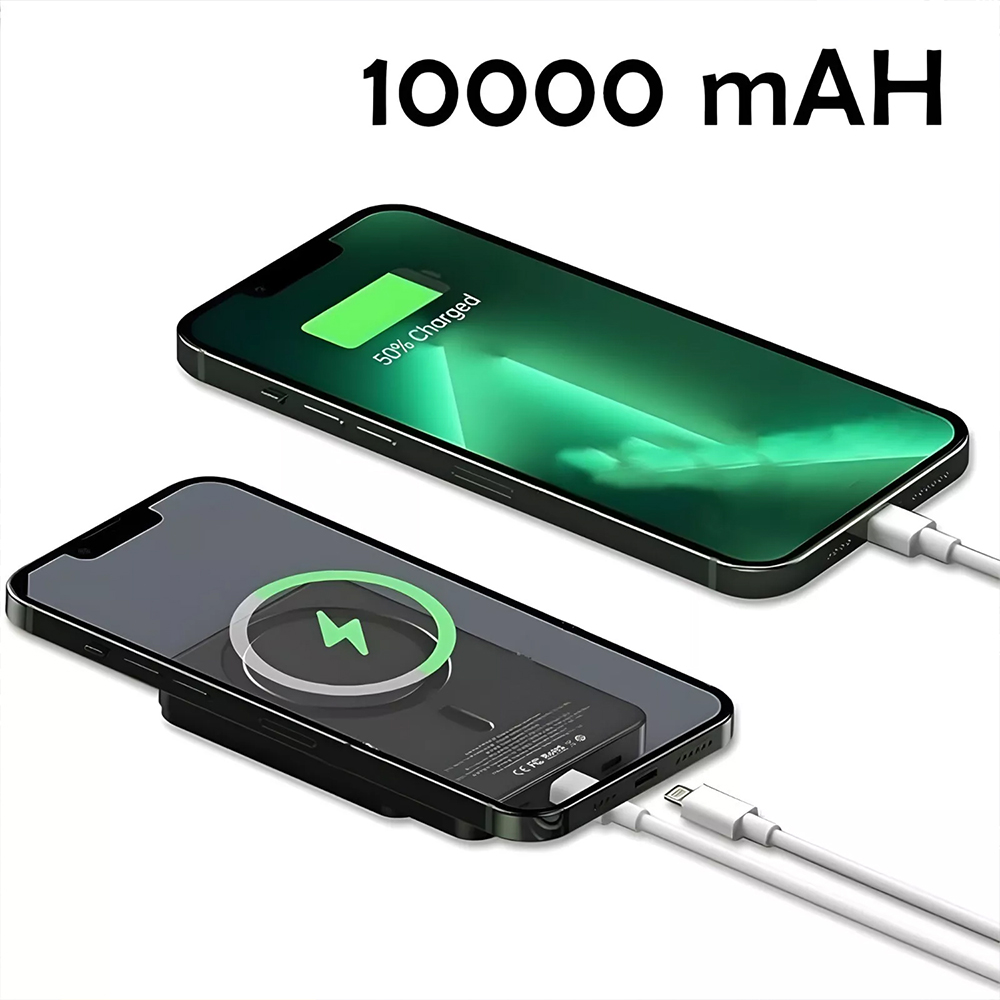 10000mAH Wireless Charging & Portable Charging Power Bank