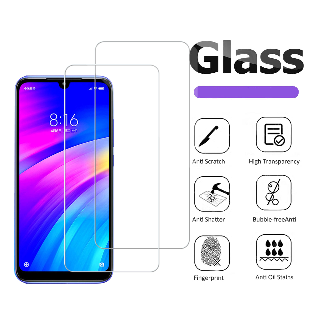 Xiaomi Redmi 7 Tempered Glass.